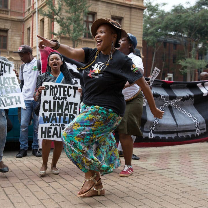 kol, klimat, demonstration, Sydafrika, klimatförändringar, växthusgaser, Earthlife Africa, CER, miljö, vatten, hälsa