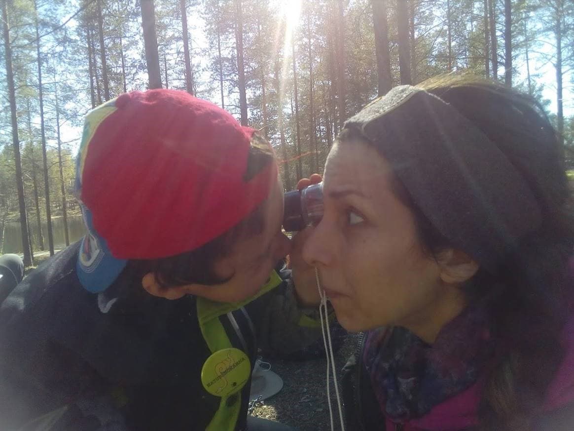 Naturkärlek från Syrien till Norrbotten – Hind Rizq har älskat naturen hela sitt liv och har mycket kunskap om den.