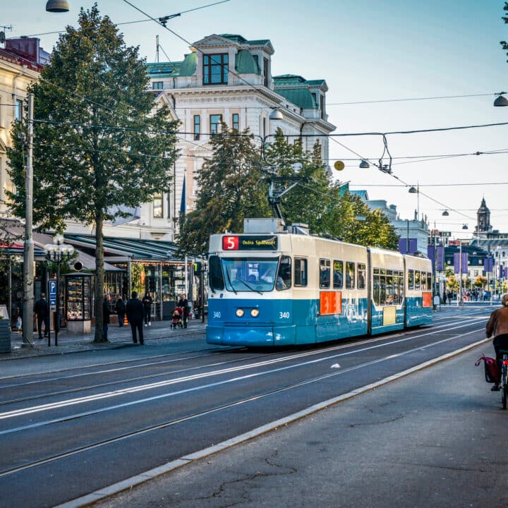 Street In Gothenburg City Center