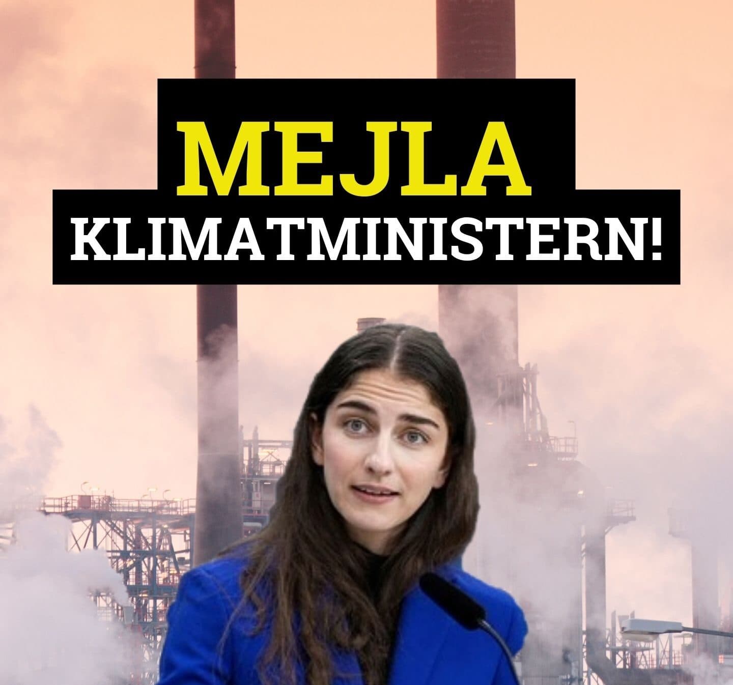 Mejla klimatministern Romina Pourmokhtari