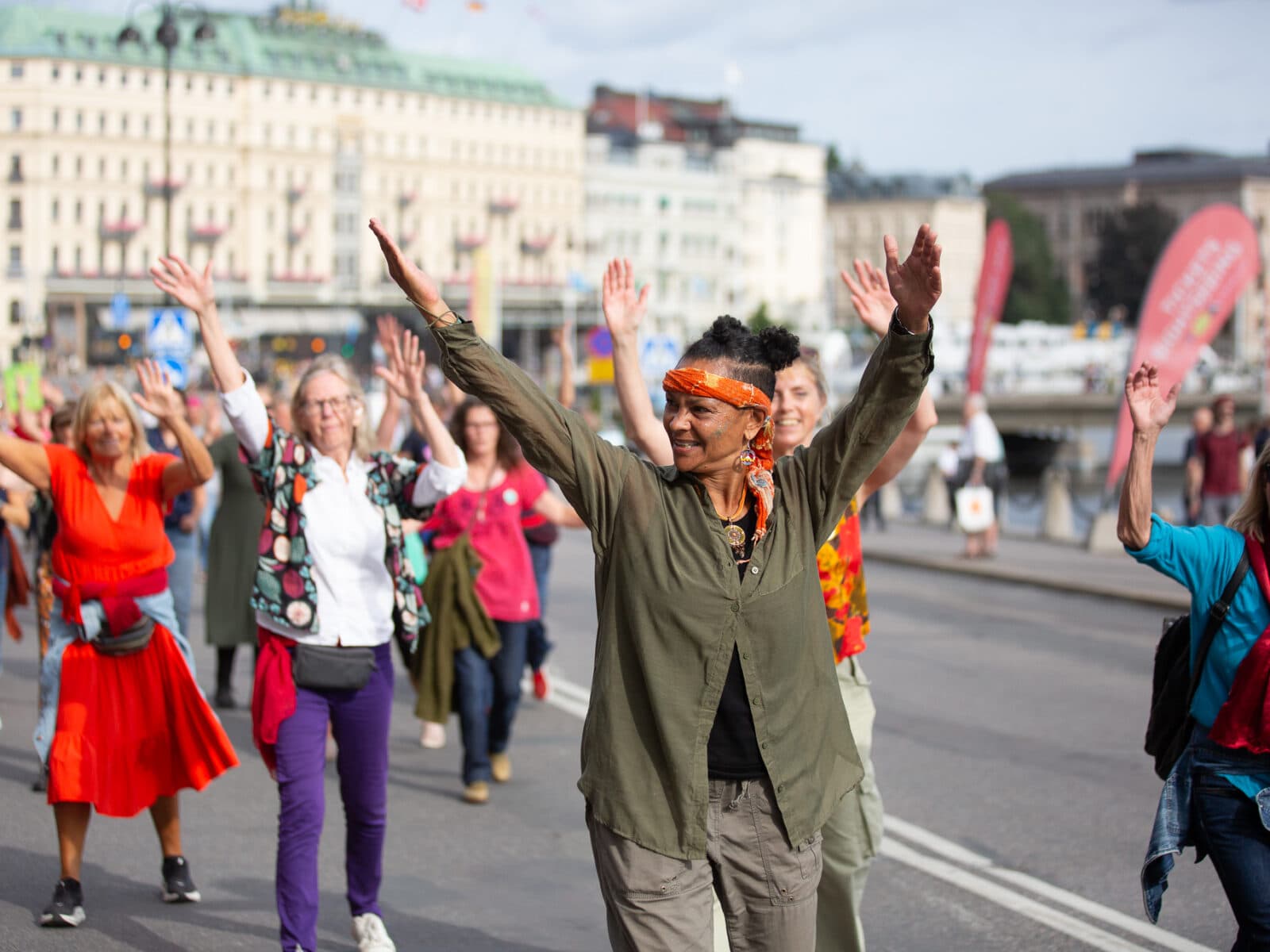 Den stora klimatdemonstrationen i Stockholm 23 augusti 2026