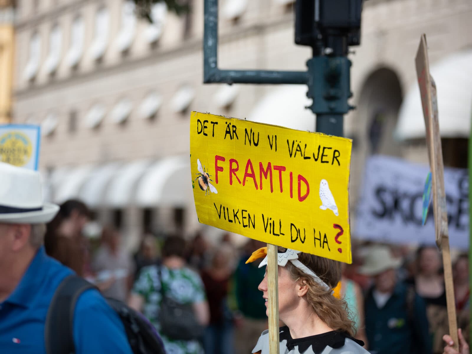 Den stora klimatdemonstrationen i Stockholm 23 augusti 2026