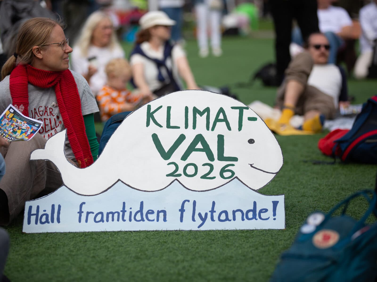 Den stora klimatdemonstrationen i Stockholm 23 augusti 2026