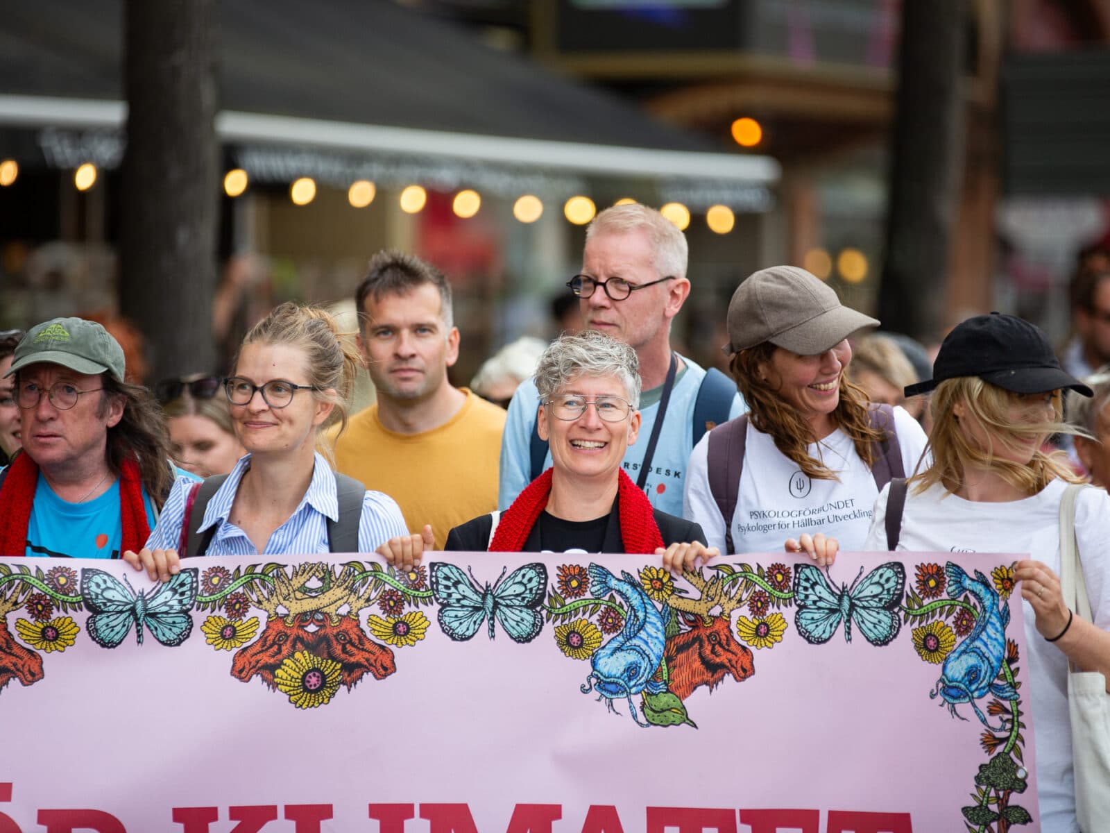 Den stora klimatdemonstrationen i Stockholm 23 augusti 2026