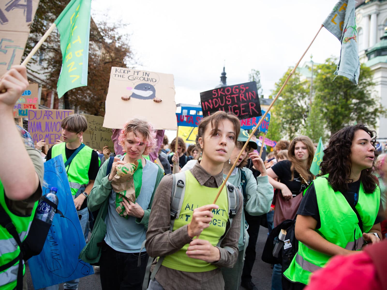 Den stora klimatdemonstrationen i Stockholm 23 augusti 2026