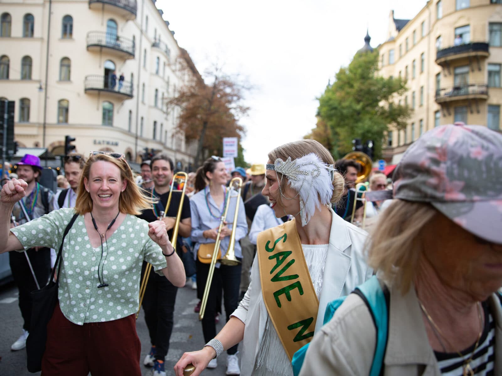 Den stora klimatdemonstrationen i Stockholm 23 augusti 2026