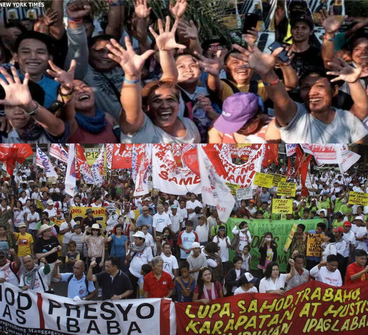 Ibon, Samarbetsorganisation, Filippinerna, Demonstration, Protest, Människor