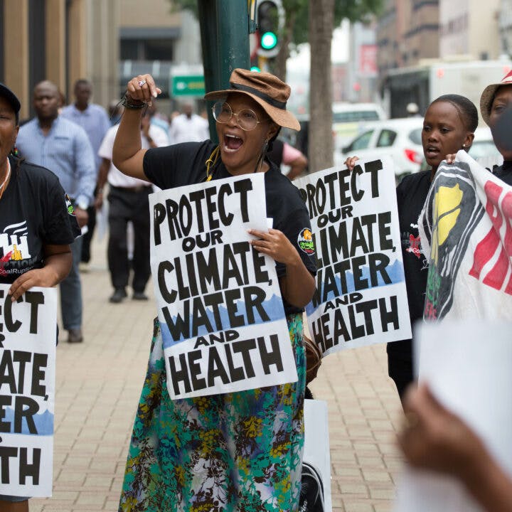 Sydafrika, Afrika, CER, miljögifter, hälsa, demonstration, kol, kolkraft, klimat, klimatförändringar, vatten