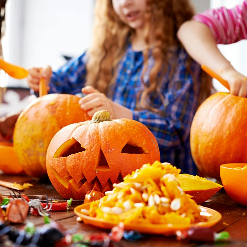 barn; pumpa; pumpor; halloween; höst; pumpakärnor; pumpafrön; orange; oktober; pyssel; karva; karvar
