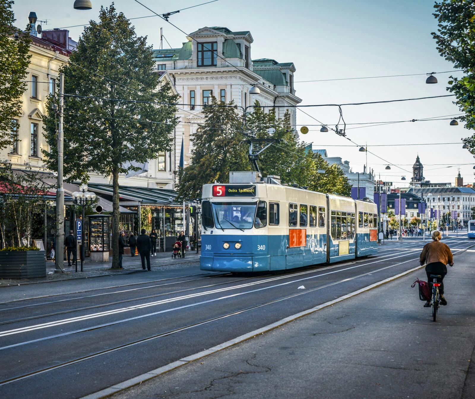 Street In Gothenburg City Center