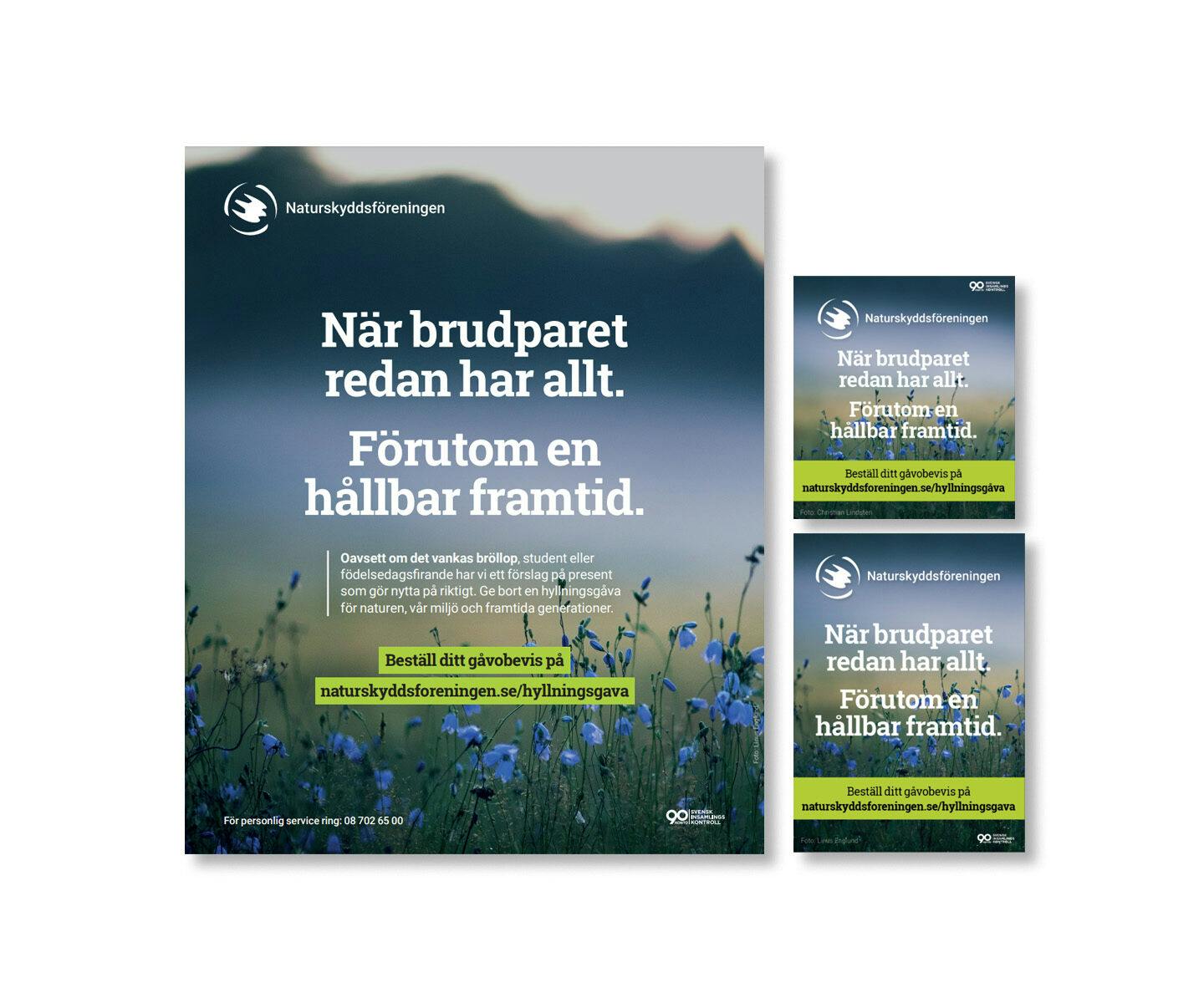 Bild på annonser Hyllningsgåva Bröllop